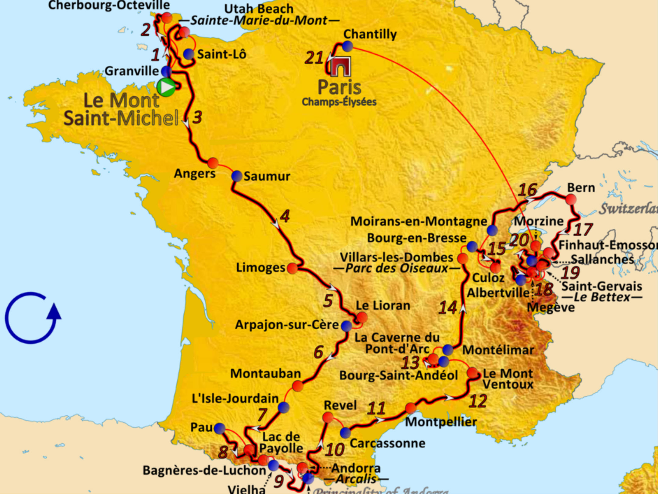 El Tour de los gigantes Volata Magazine