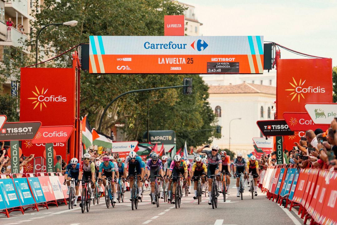 La Vuelta, etapa 8: Philipsen, un ninja en Zaragoza