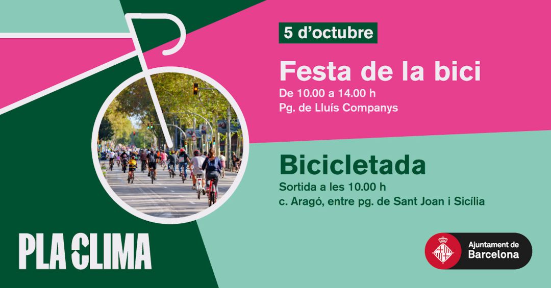 Vuelve La Festa de la Bici de Barcelona