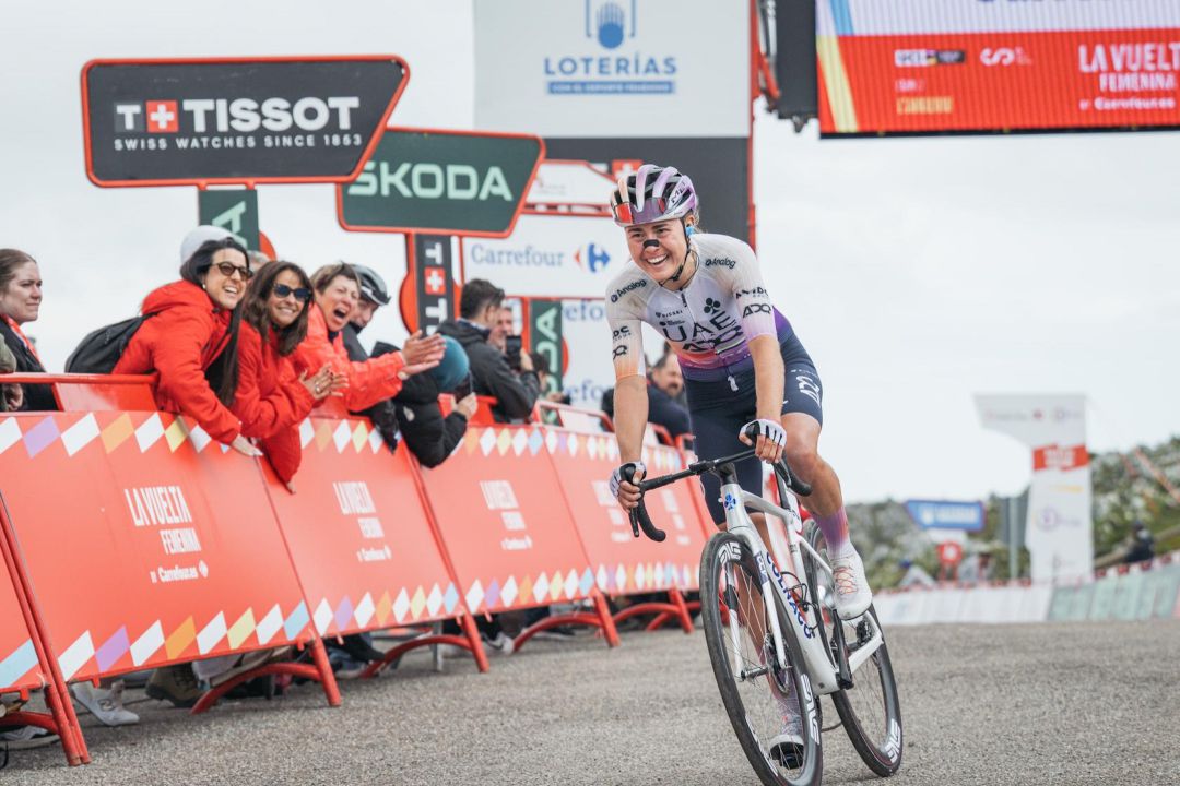 Paula Blasi desafía lo improbable en La Vuelta Femenina